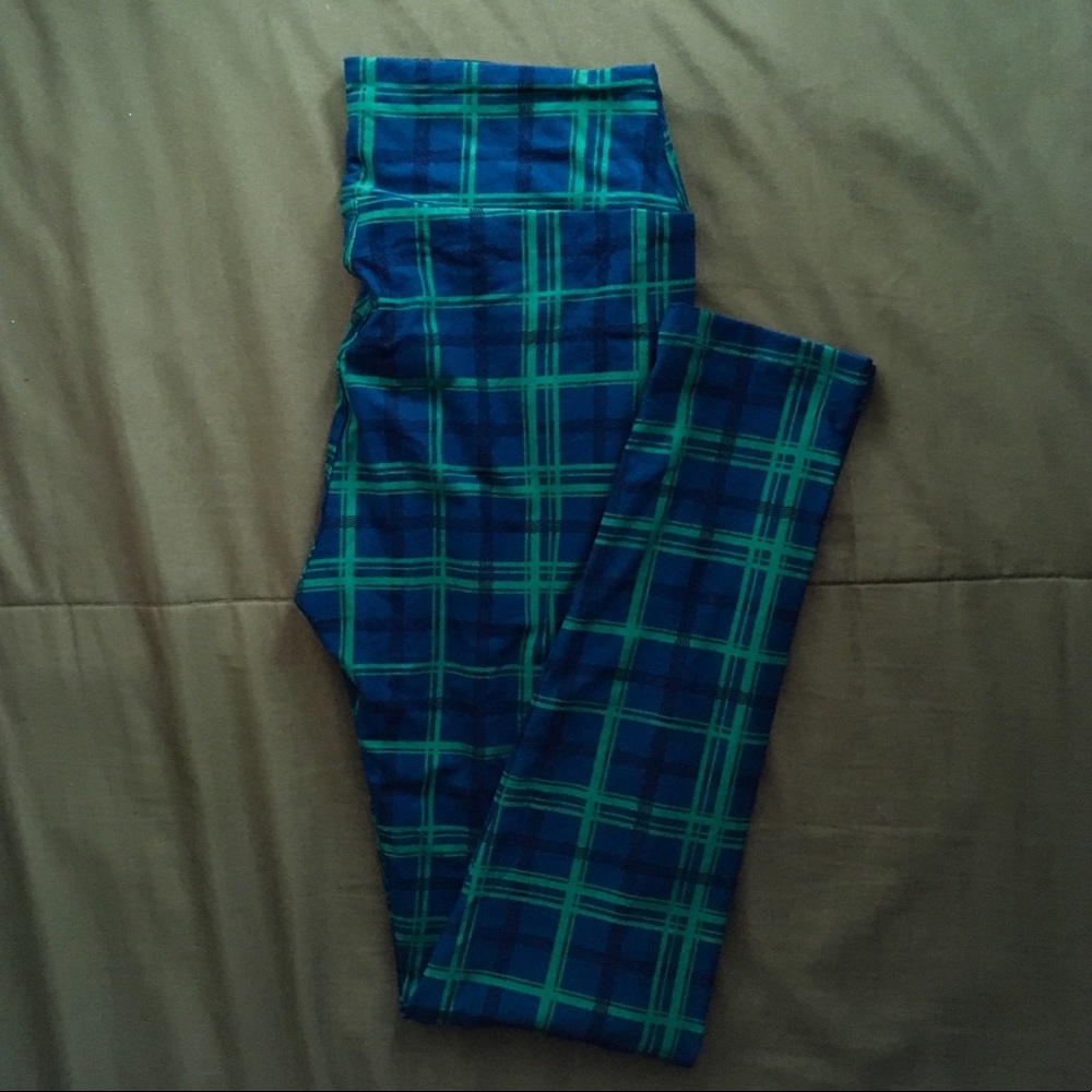 LuLaRoe OS Leggings | Plaid